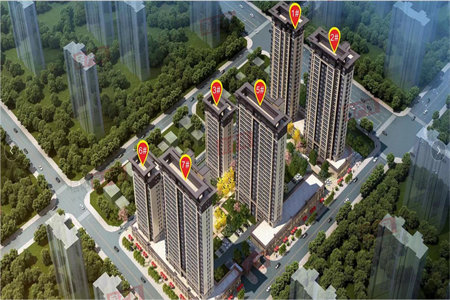 首付24万购羊山恒大商圈九悦鸿城精装三房拎包入住